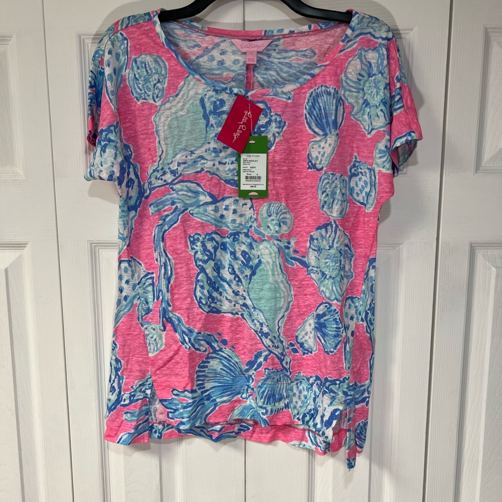 New Lilly Pulitzer Mikela top size small - Picture 2 of 6